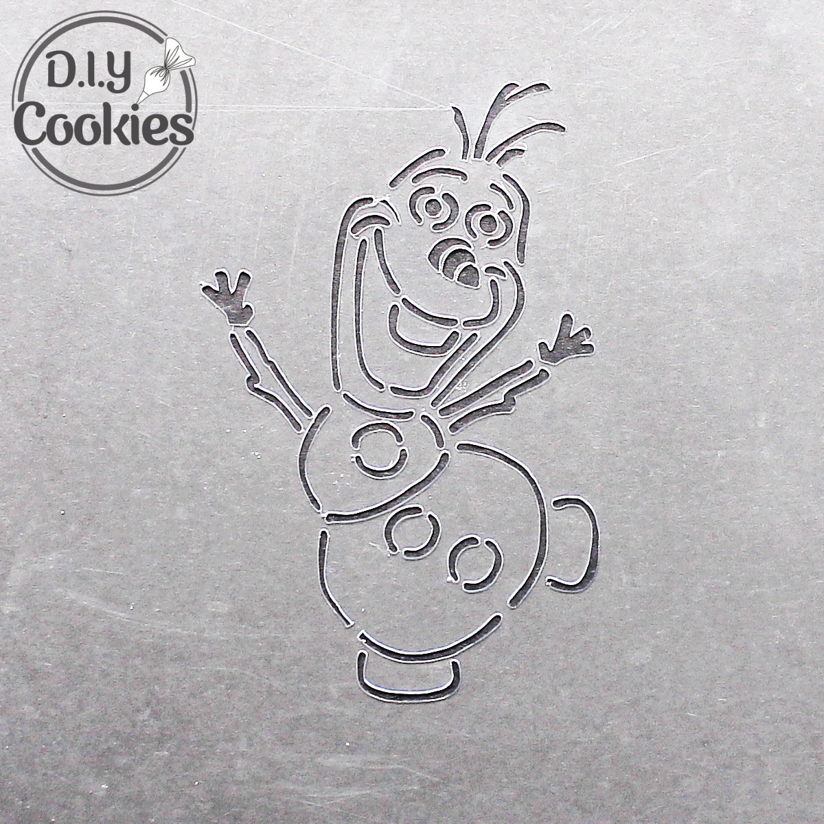 Paint Your Own Cookie - Olaf - DIY Cookies